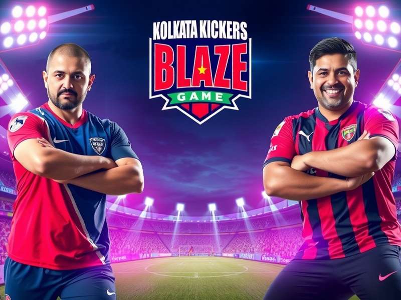 Kolkata Kickers Blaze Game Cover
